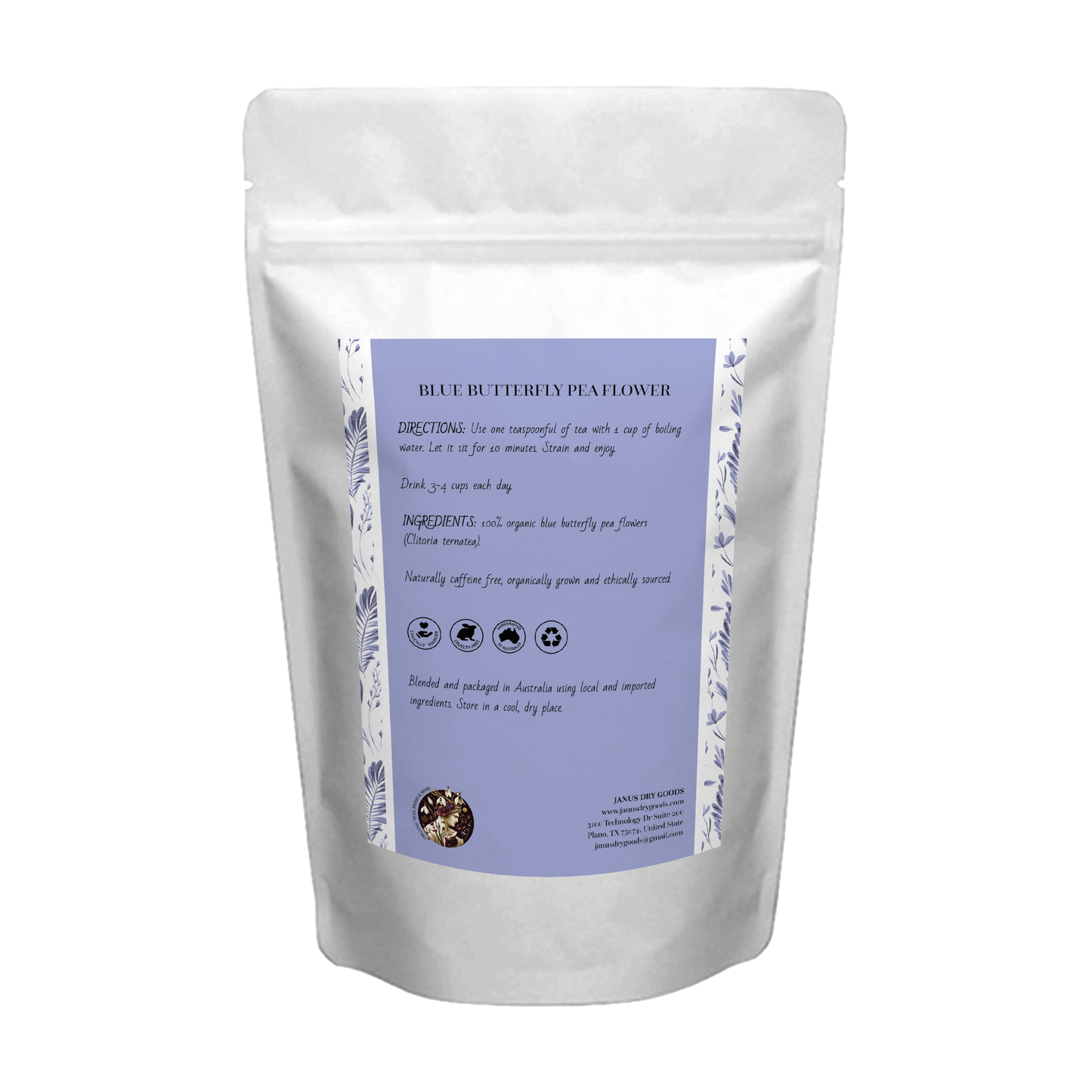 Blue Butterfly Pea Flower Tea
