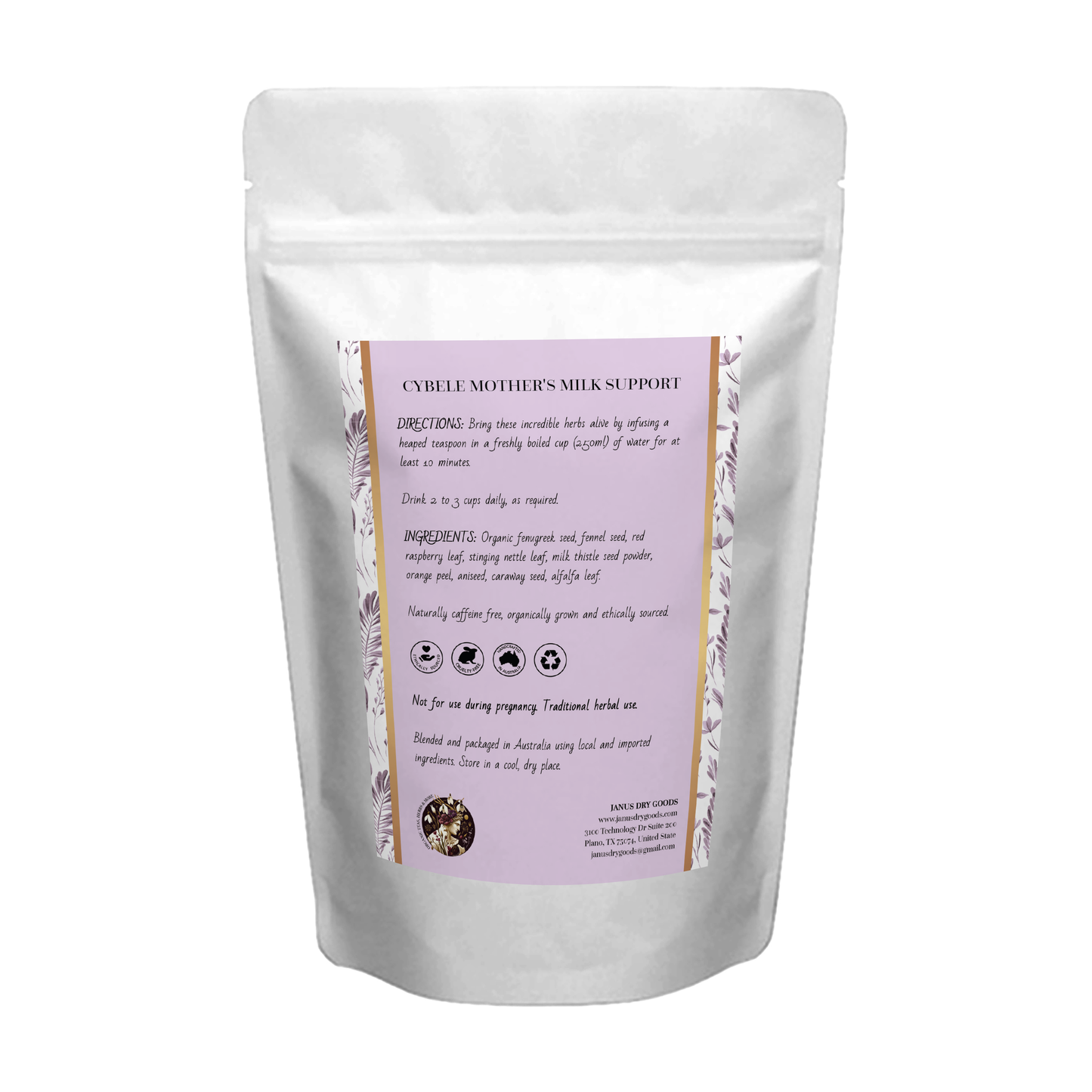 Cybele Mothers Milk Support Tea
