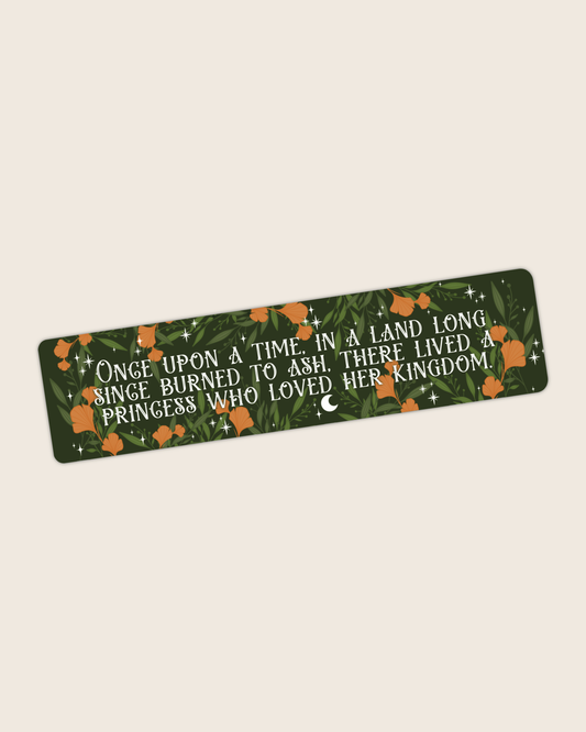 Throne of Glass | Kingdom of Ash 2x8 Bookmark